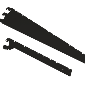 4 - Shelf Brackets - Black