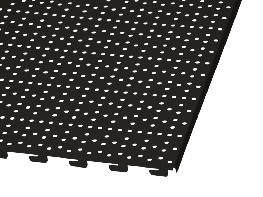 3 - Pegmetal Back Panels Black